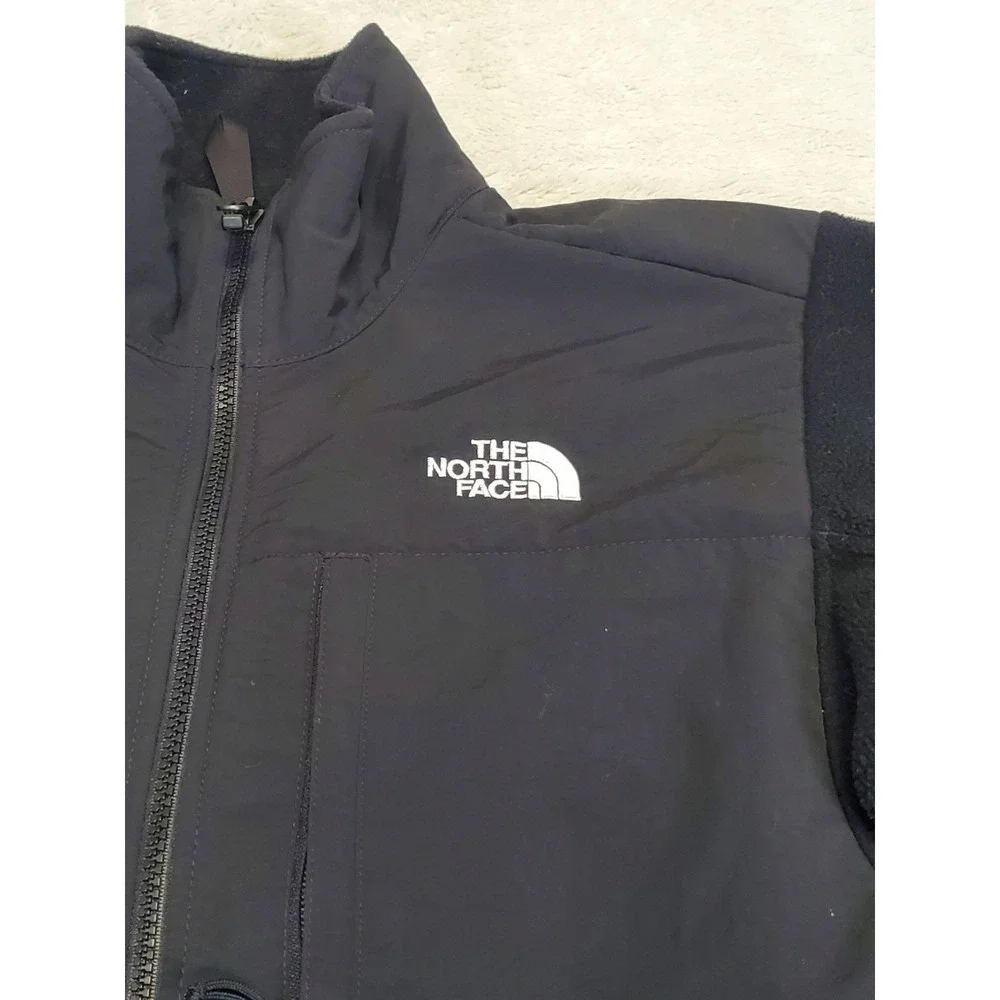 The North Face Denali Black Fleece Polartec Full Zip Casual Jacket Men Small